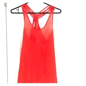 Red/ orange loose tank